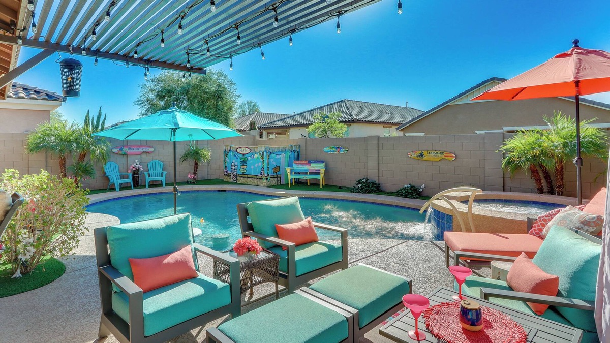 Mira Mesa House | Mesa Oasis w/Heated Pool, Spa & Office