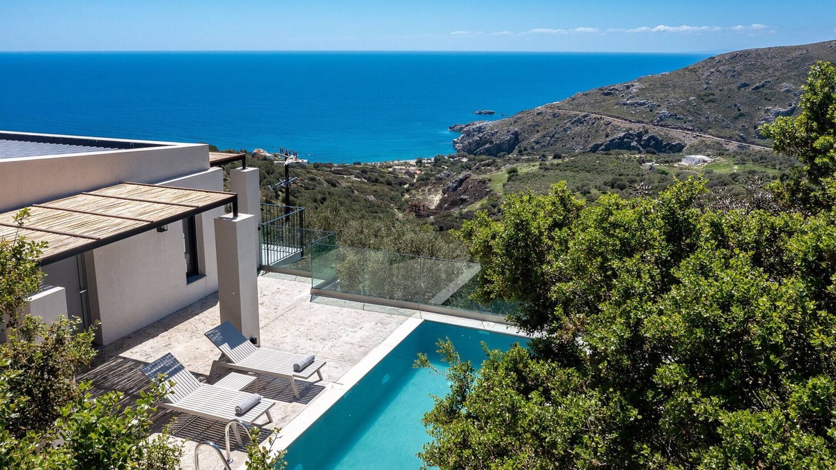 Agios Vasileios Villa | Metatulia 2 villa,sea views,pool,Souda,Plakias