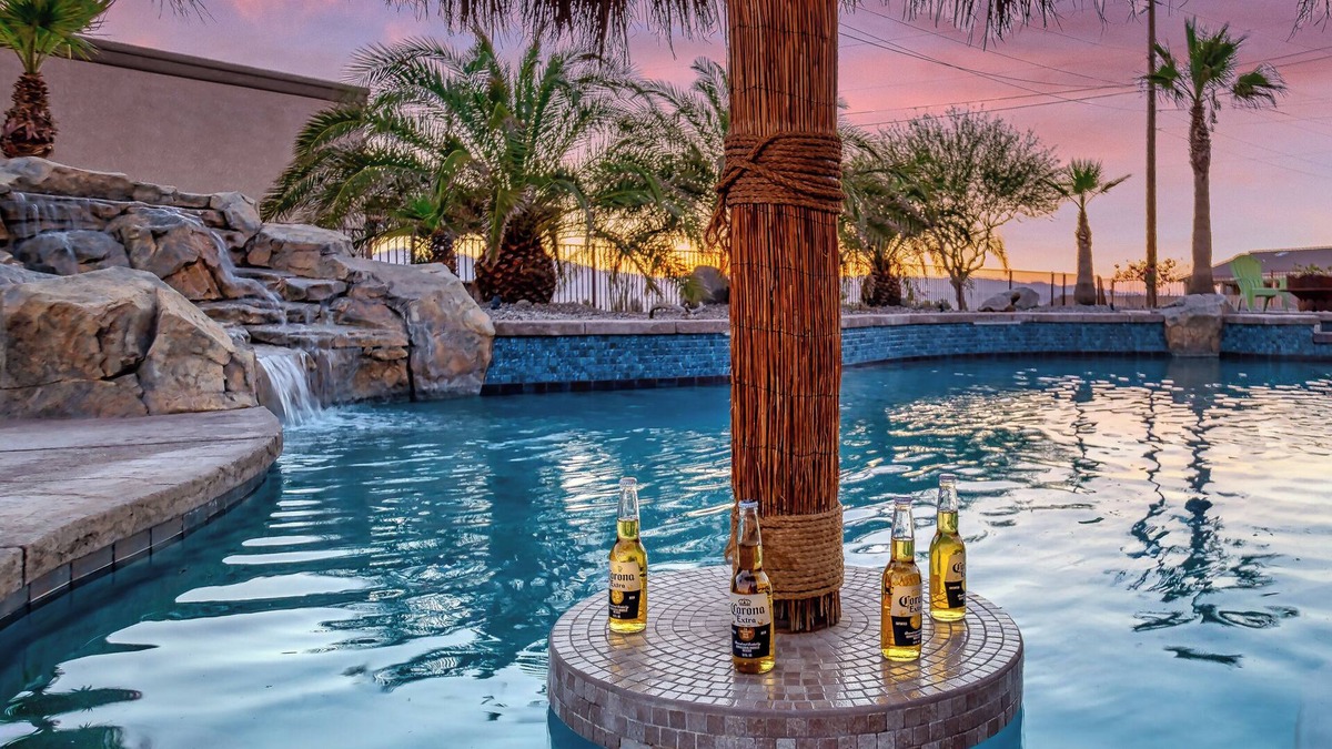 Lake Havasu City House | Mi Amigo | Incredible Views! Private Pool, Spa & Outdoor Kitchen, boat parking
