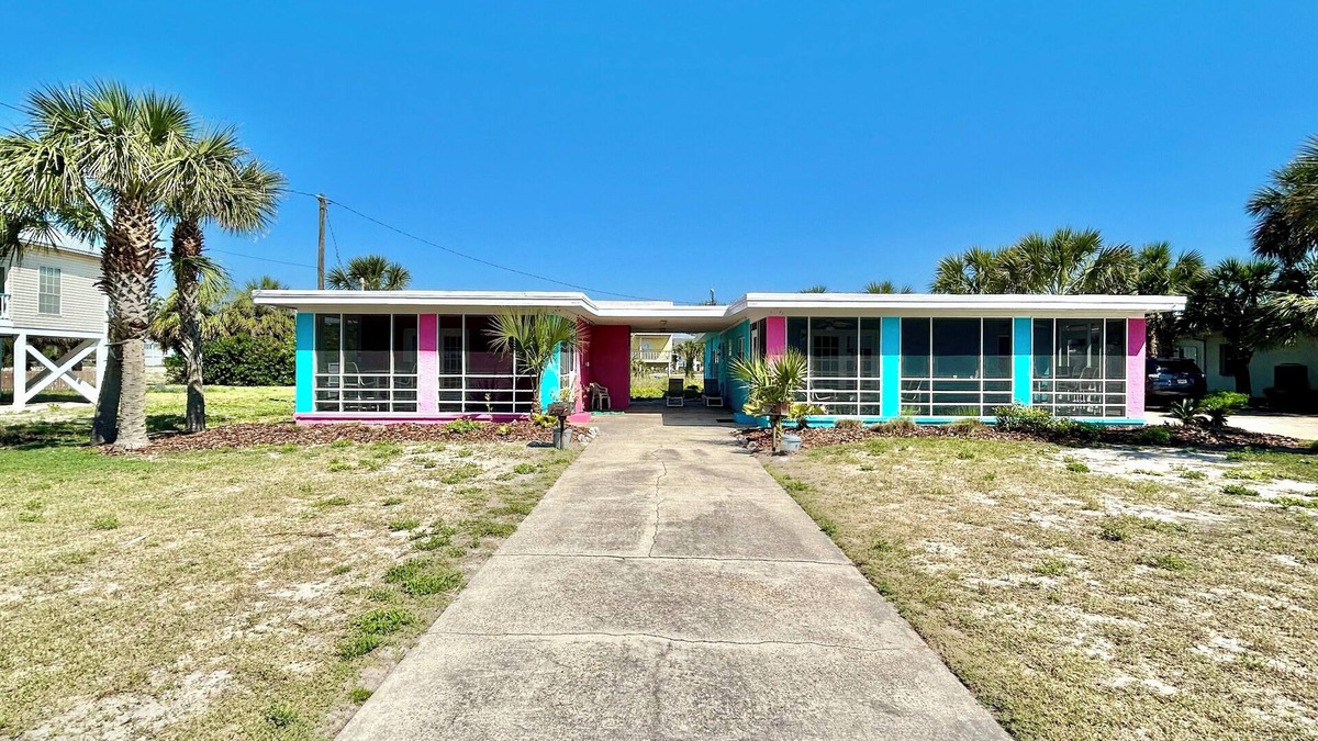 East End House | Miami Vice, across the street from the beach