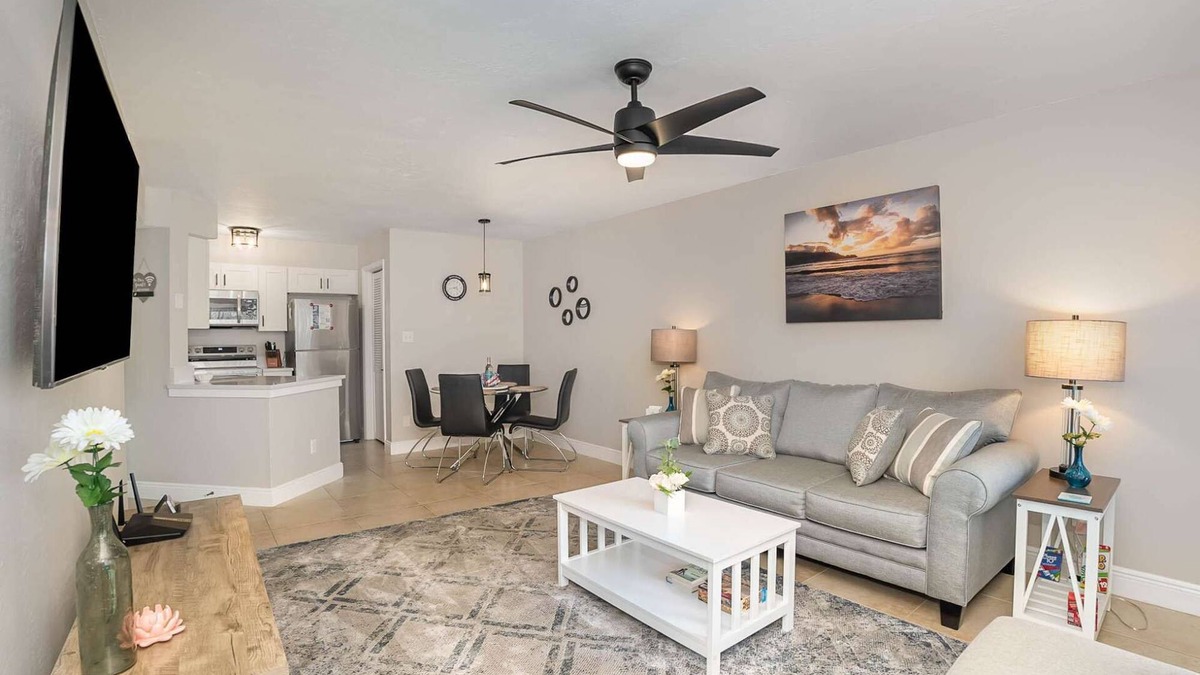 Ocean Side Village Condo | Michele · Ground Floor Beachside Condo · Half Mile from Beach