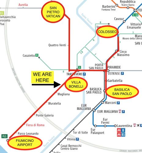 Quartiere XI Portuense Apartment | Michele Lux Lodge 6 people Connected to Airport and Vatican