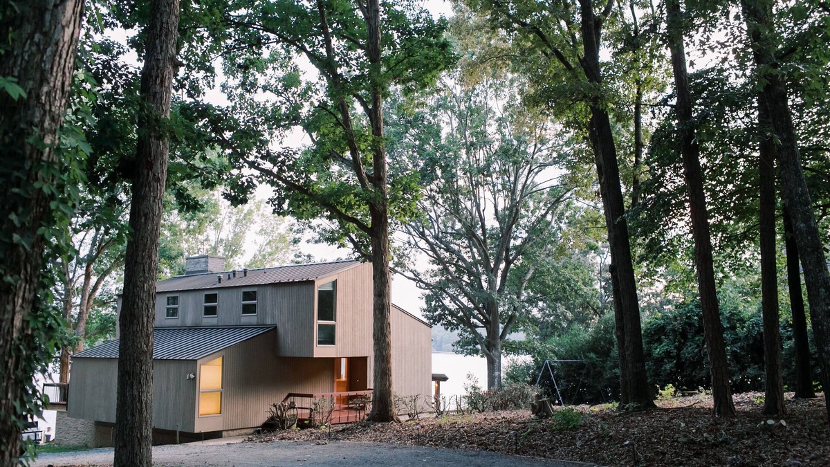 Southmont House | Mid-Century Modern Lake House with Pool!