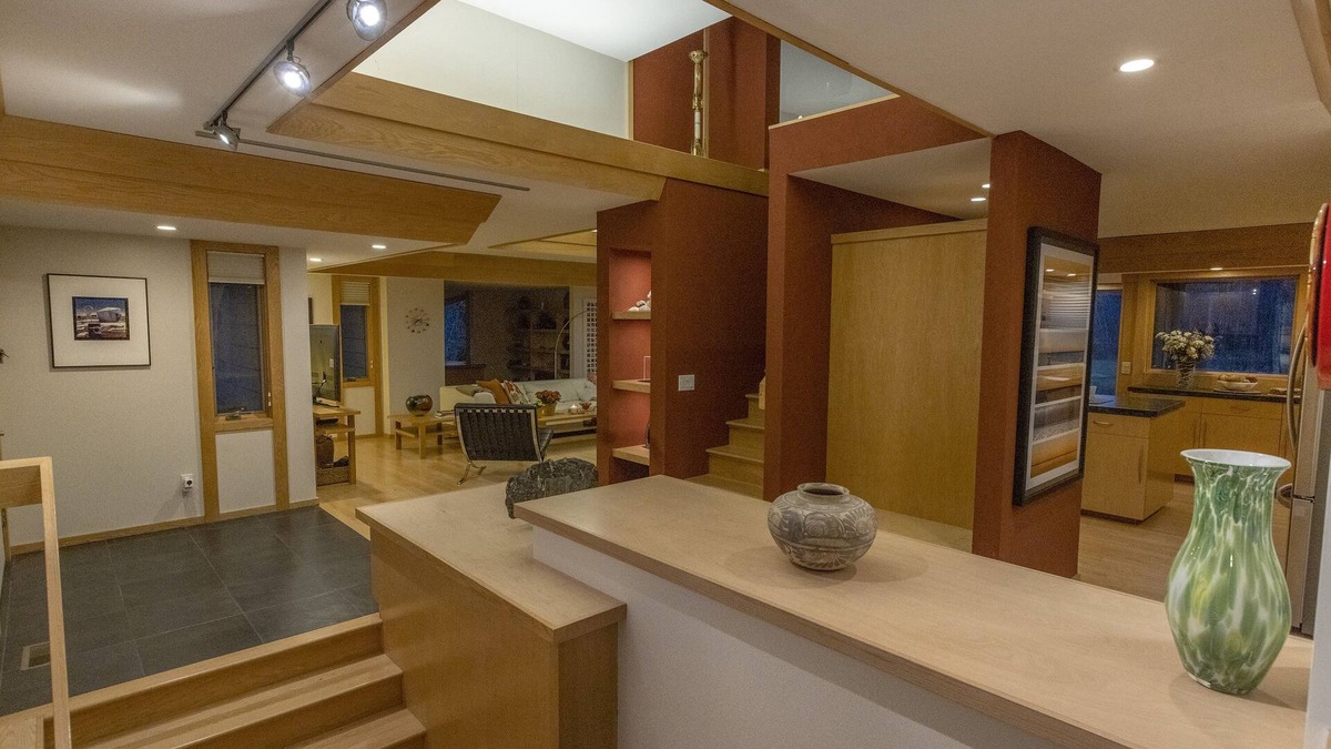 Midland House | Mid-Century Modern Retreat on Private 10 Acres with 1-Acre Pond & Nature Trails.