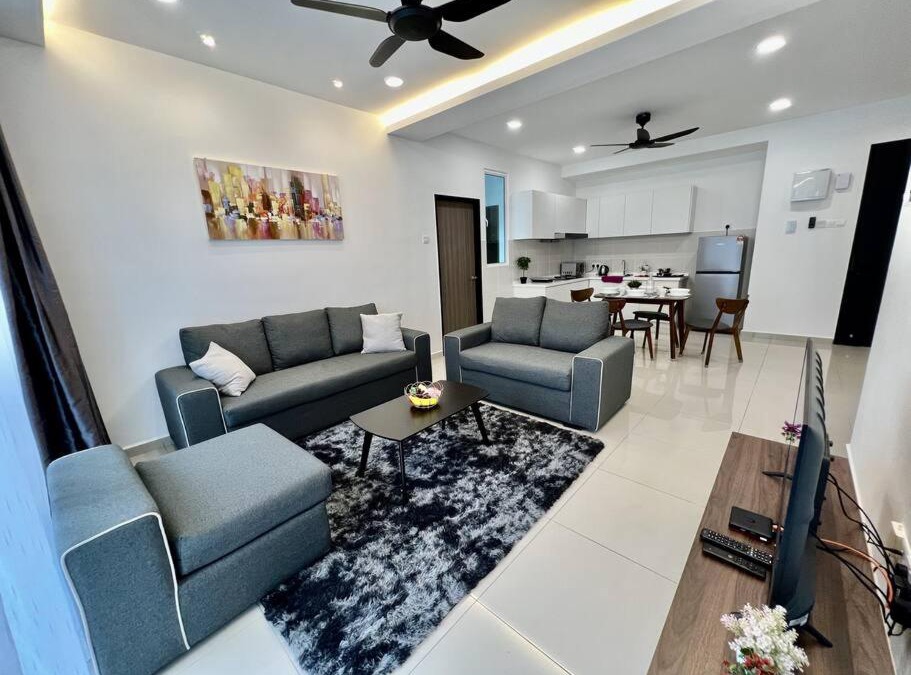 Malacca City Apartment | Middle Town Breezy Stay {Novo8} 4pax-Wifi