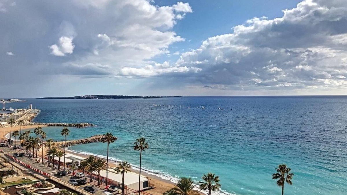 Le Suquet Apartment | Midi beachfront apartment, exceptional sea view from 6th floor,
