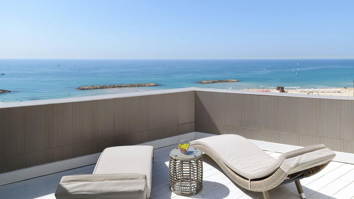 Herzliya Pituach Apartment | MIKLAT Beach Duplex with 2 Terraces & Sea View by FeelHome