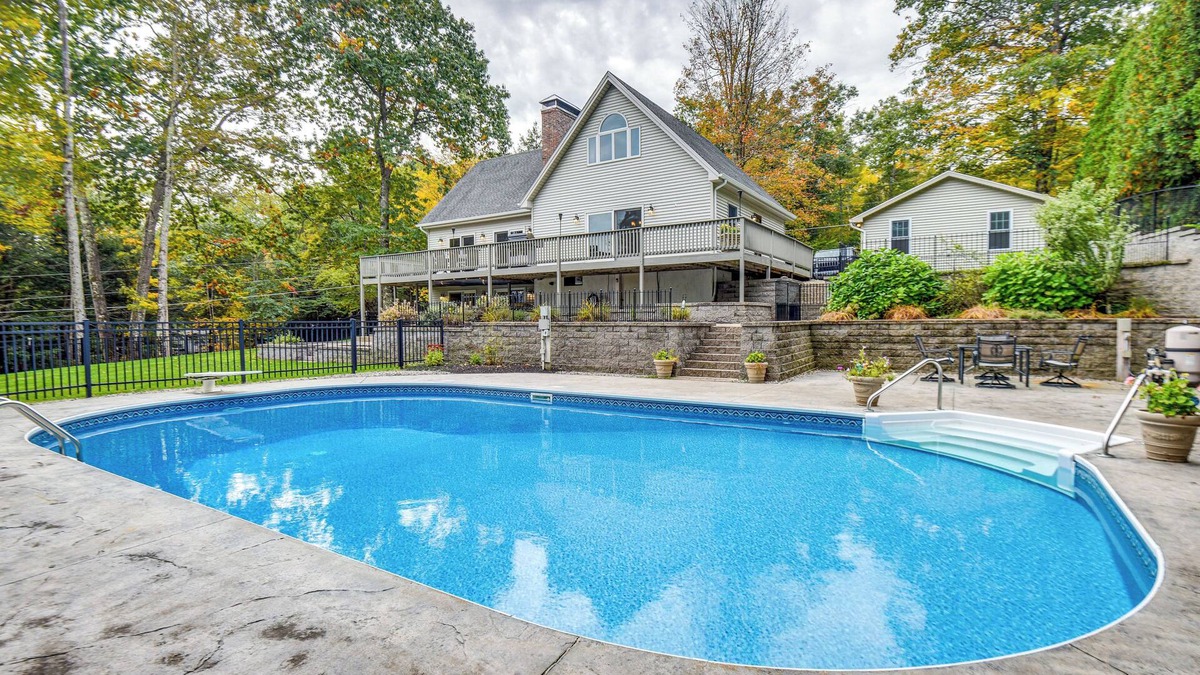 Milton House | Milton Hidden Gem w/Pool, Hot Tub & Fireplace!