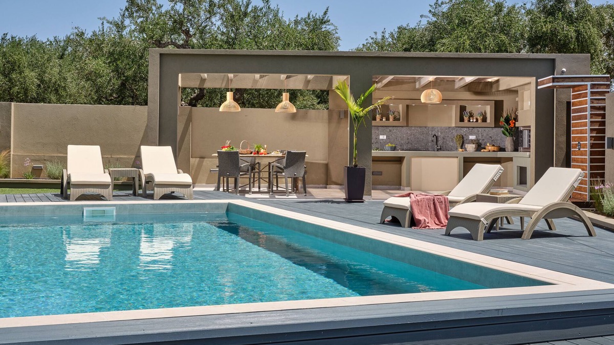 Kypseli Villa | Minas Villa, a Magical Sanctuary with Heated Private Pool & Outdoor Playground