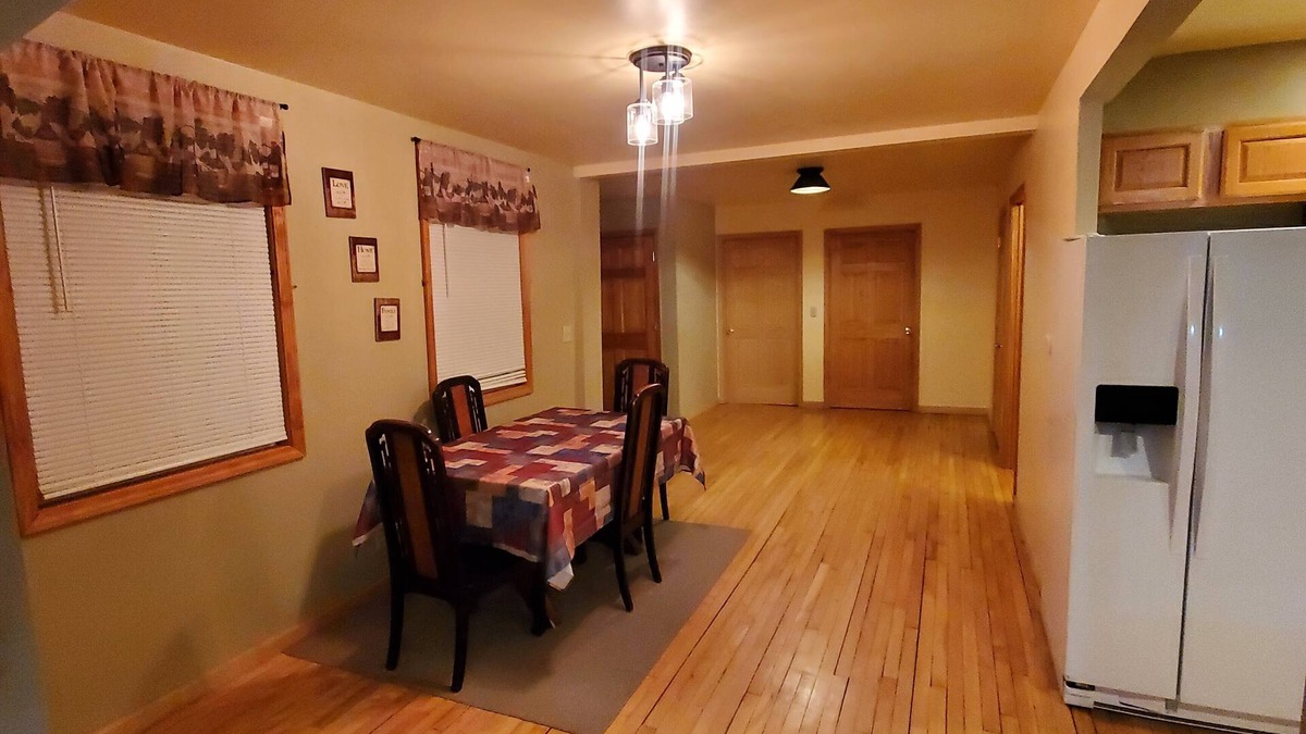 Painesdale House | Miners Lodge - Cozy and one block from the snowmobile/atv trails.