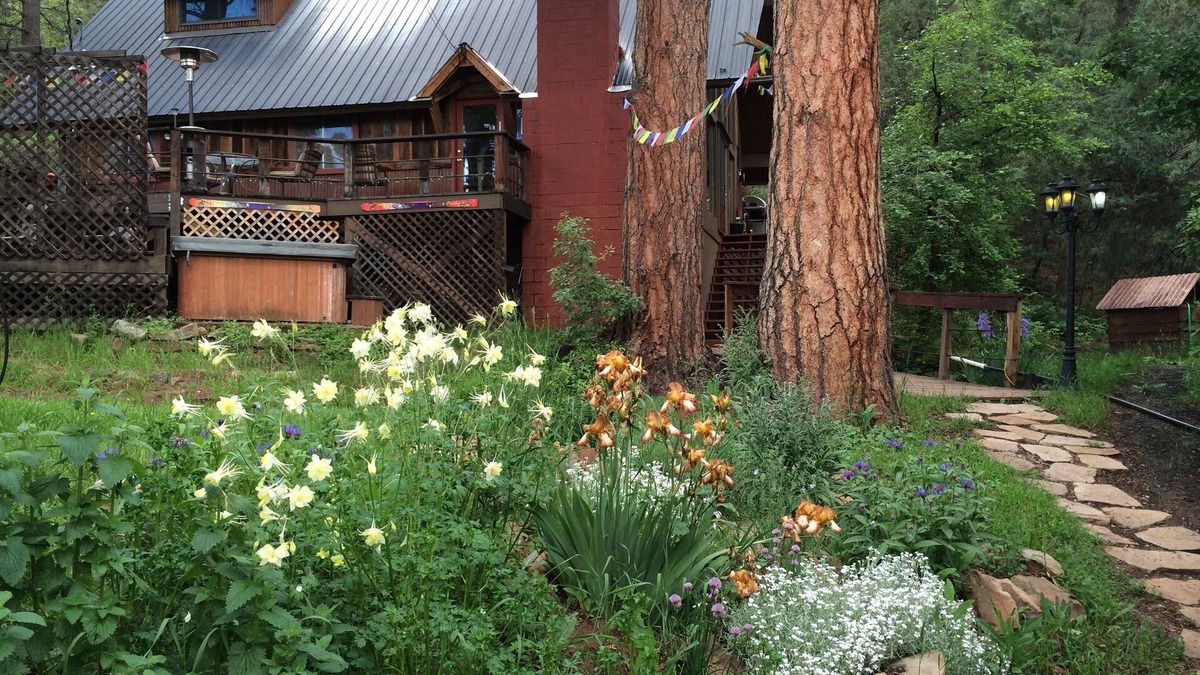 Trimble House | Mineshaft, Creek front, Hot Tub, Close to Town, Ski Area 20 miles