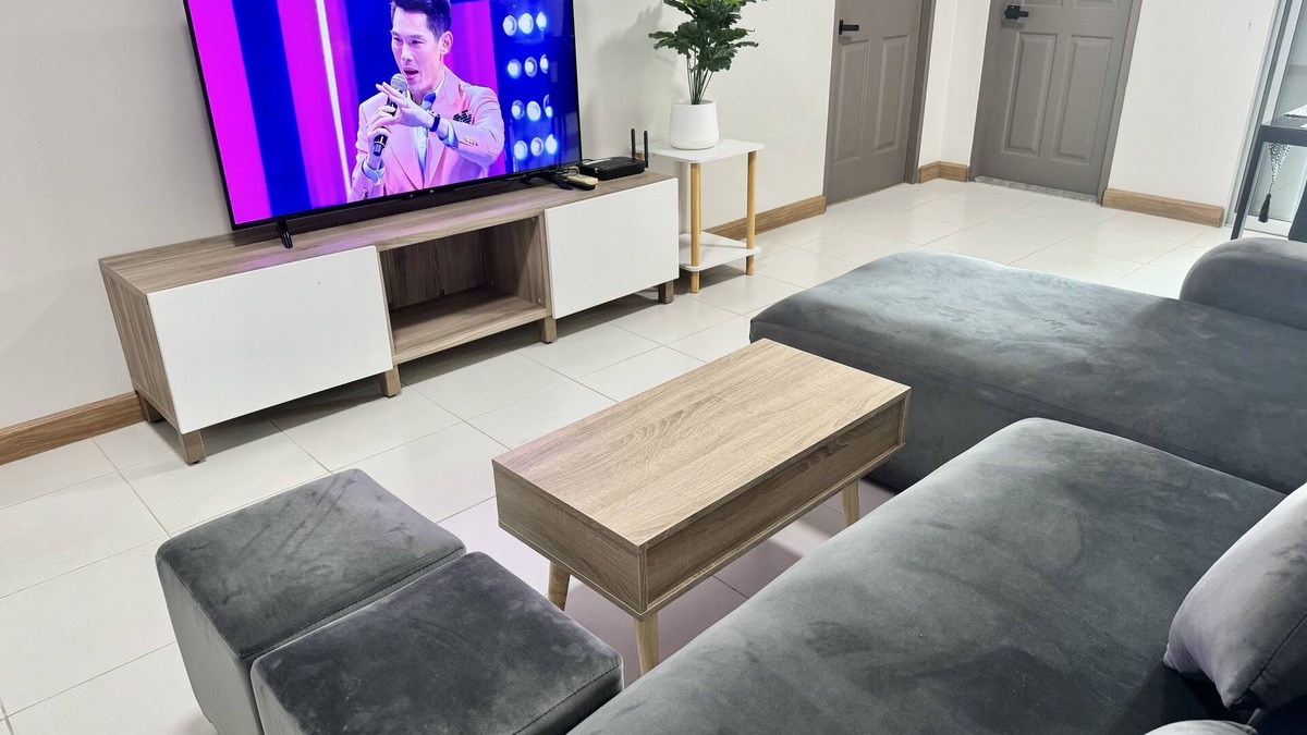 Rama 9 Condo | Minimal 2BD Downtown Bangkok | 7min MRT, Central Rama 9, Jodd Fair, Ratchada