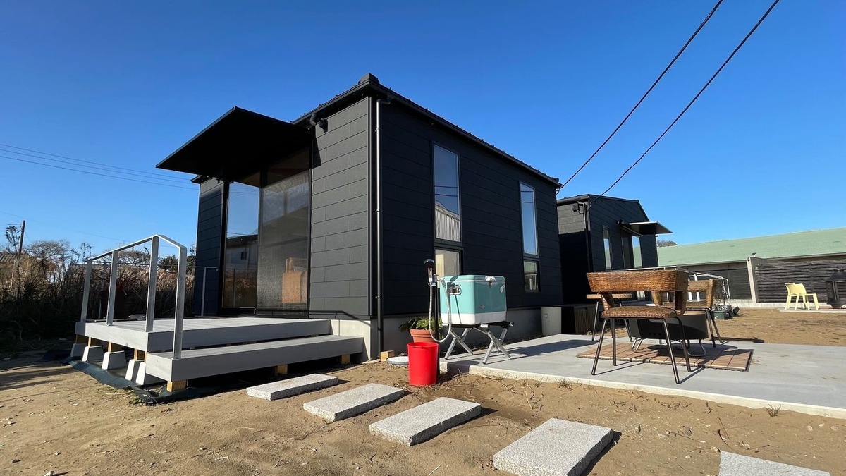 Kujukuri Cottage | Minimal Twin Mutsumi 2person building/Sambugun Chiba