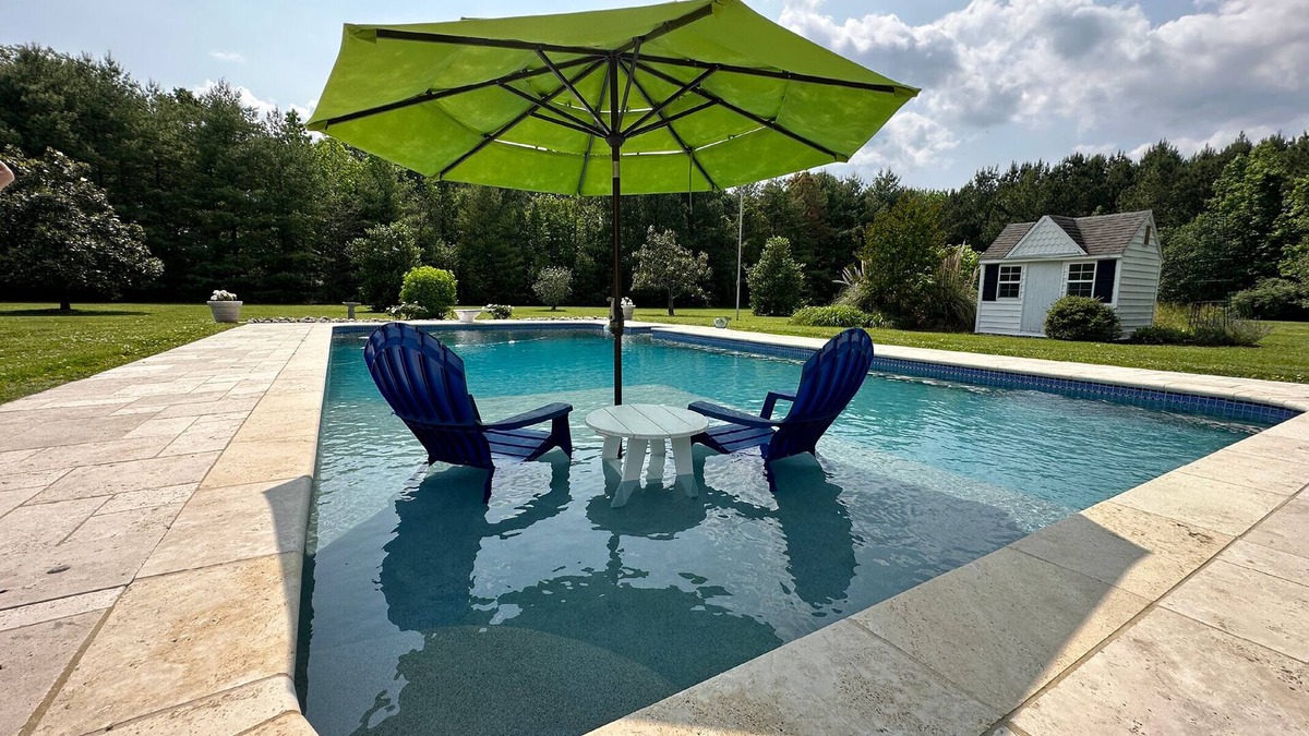 Easton House | Minutes from Downtown Easton and St. Michaels | Pool | 1st Floor Bedroom | Pet F