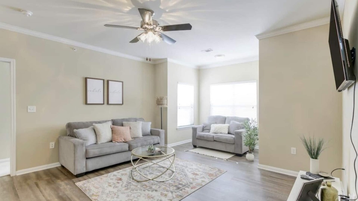 The Colony Apartment | Minutes from Grandscape! Pool, Hot Tub & Gym – Close to The Star & Top Golf!