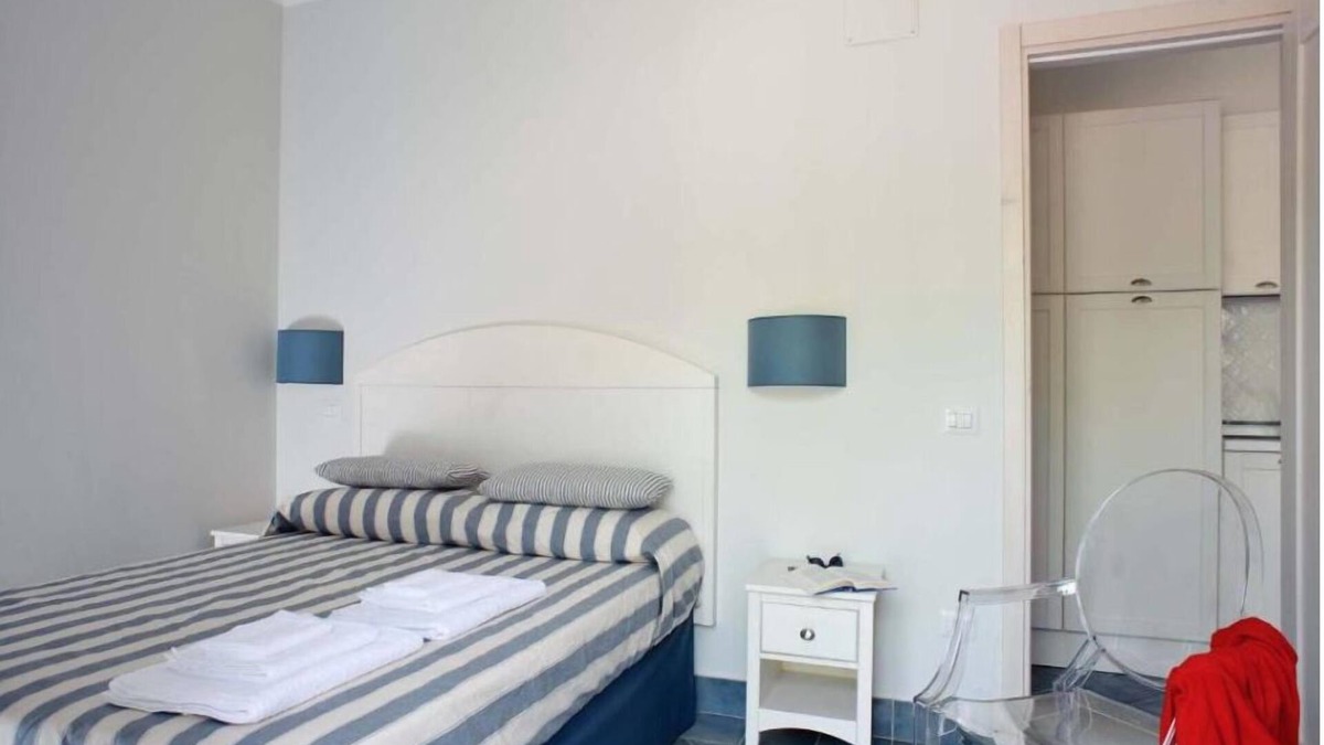Villammare Apartment | Mirto Apartment located inside the Residence le Ruve Bianche with swimming pool and private beach