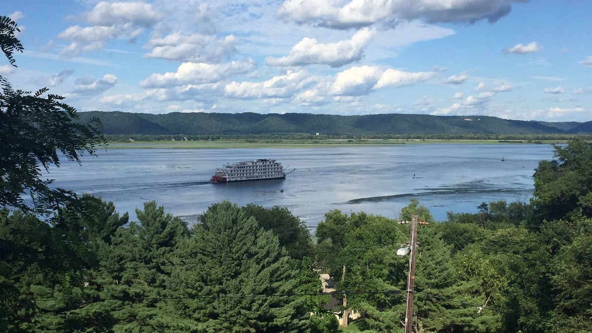 Minneiska House | Mississippi River View with updated driveway