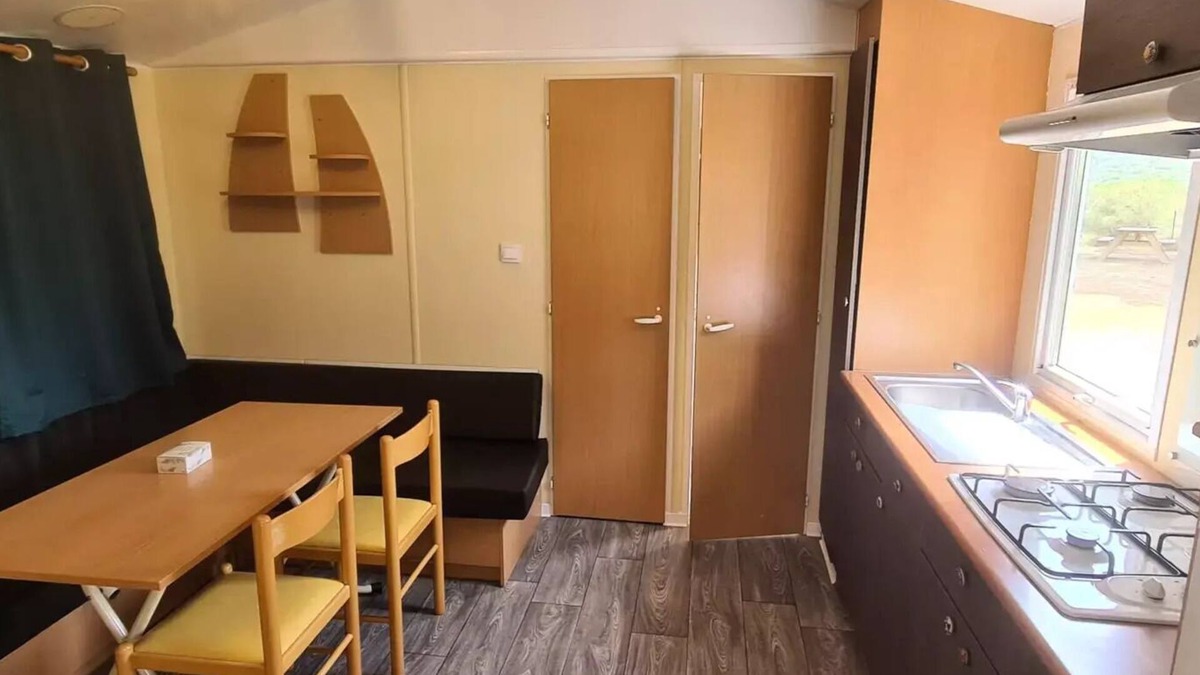 Bizanet House | Mobil Home Cigale + Clim + TV 32m² - 2 bedrooms 4 people