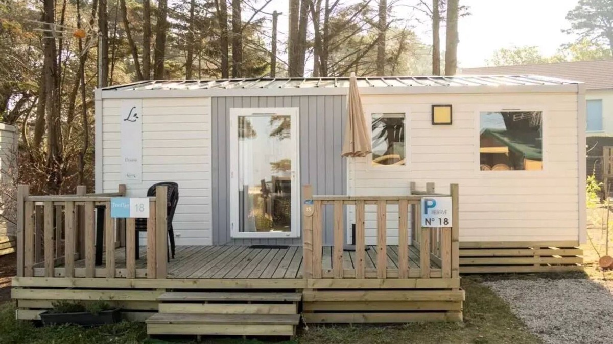 Saint-Michel-Chef-Chef House | Mobil home Confort 2 bedrooms - terrace 4 persons