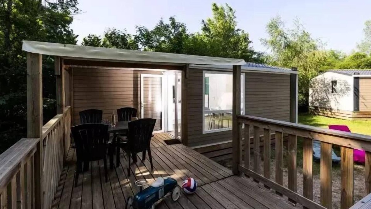 Herpelmont House | Mobil home Loggia 4 Personen