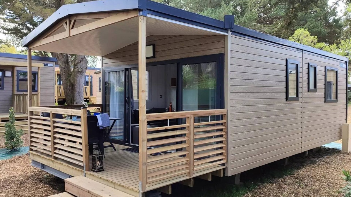 Mesquer House | Mobil Home Mittelmeer Komfort 26 m2 - 2 Schlafzimmer 4 Personen