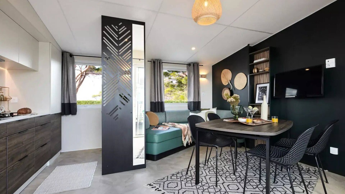 Sadirac House | Mobil-Home Otello 3 Zimmer 4 Personen Klimaanlage + TV