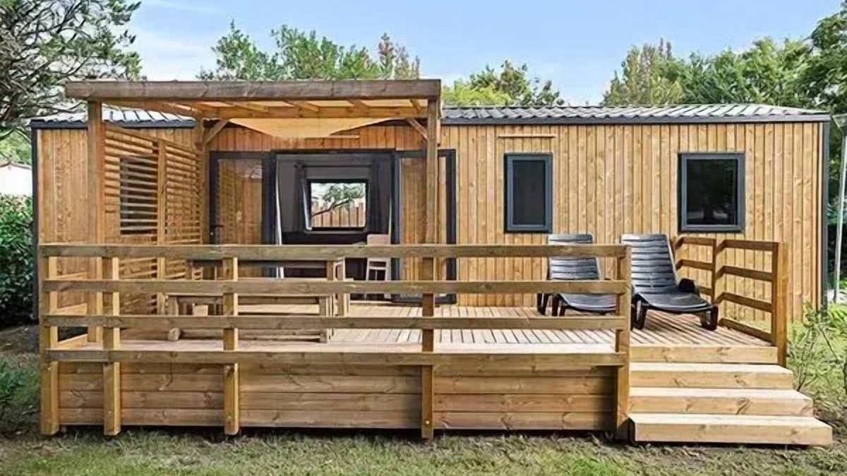 Wanroij House | Mobil-home | Premium | 3 Bedrooms | 6 sleeps | Raised terrace | A/C