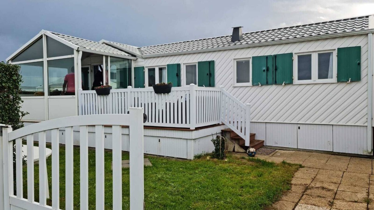Lion-sur-Mer House | Mobil home residence de la baie Lion Sur mer