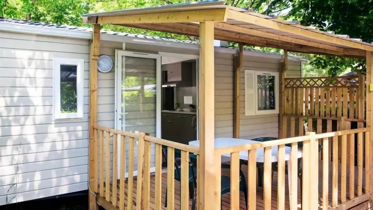 Gaugeac House | Mobil home SENCILO - 2 Schlafzimmer 4 Personen