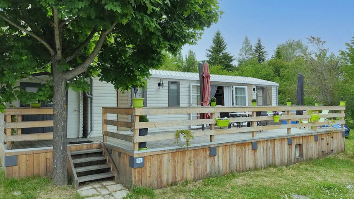 Embrun House | Mobil Home Spacieux Entre lac et Montagne