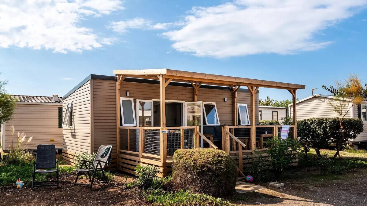 Les Mazures House | Mobil-home Terrasse Lounge