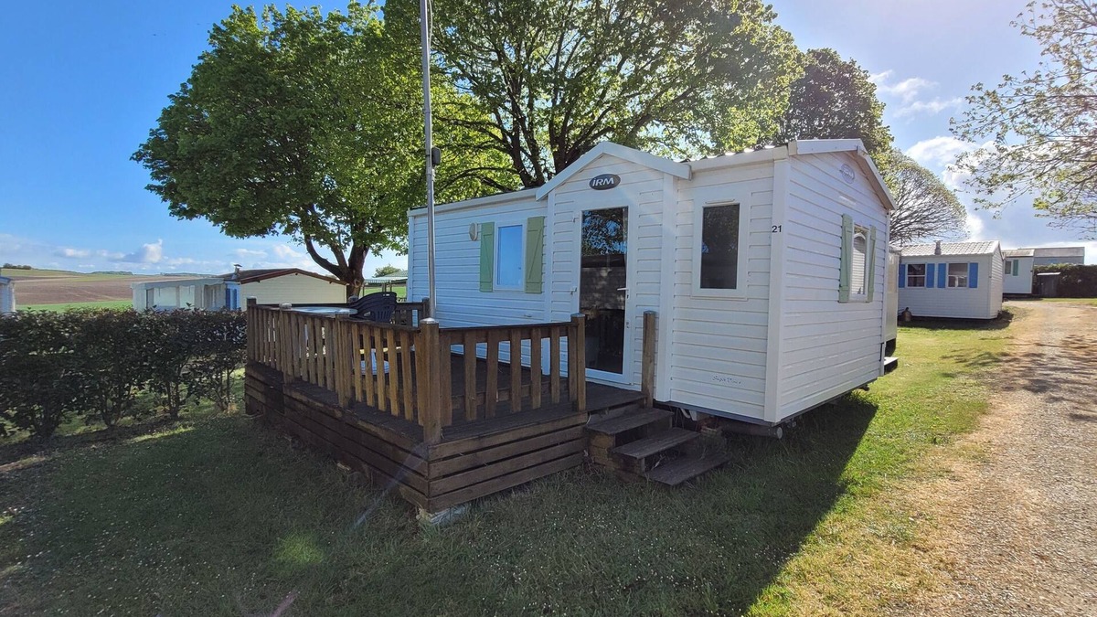 Barzan House | Mobile home 4 pers 23m² + terrace