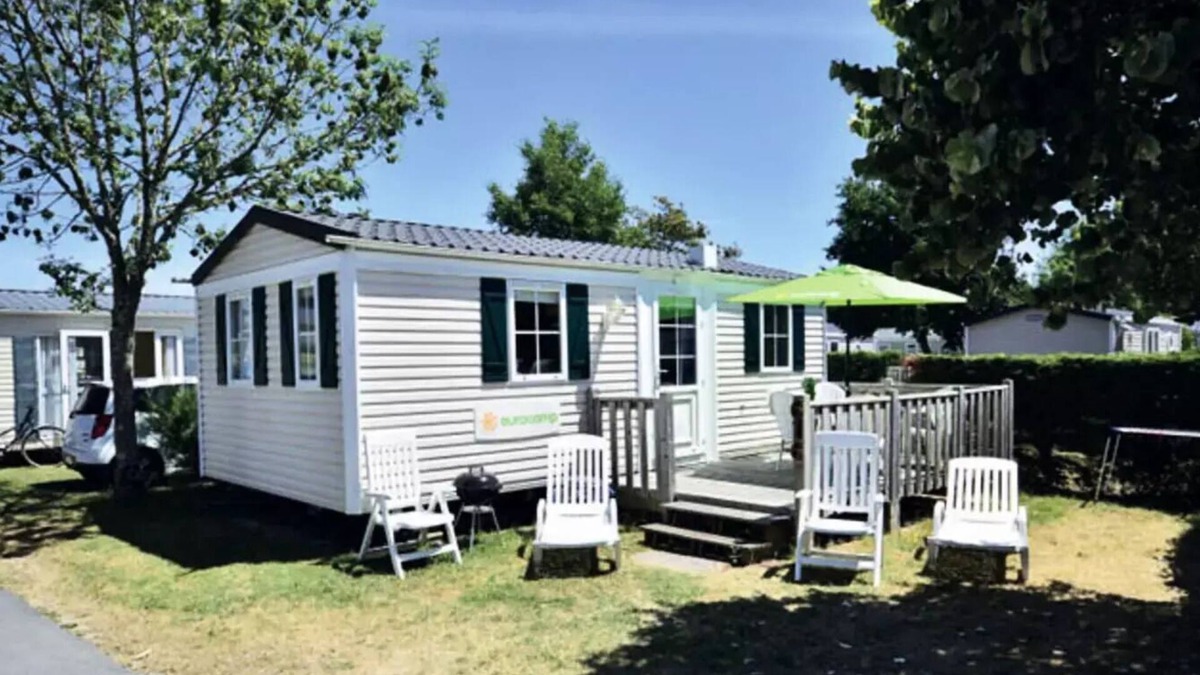 Wijckel House | Mobile home ● Aufgedeckte Terrasse