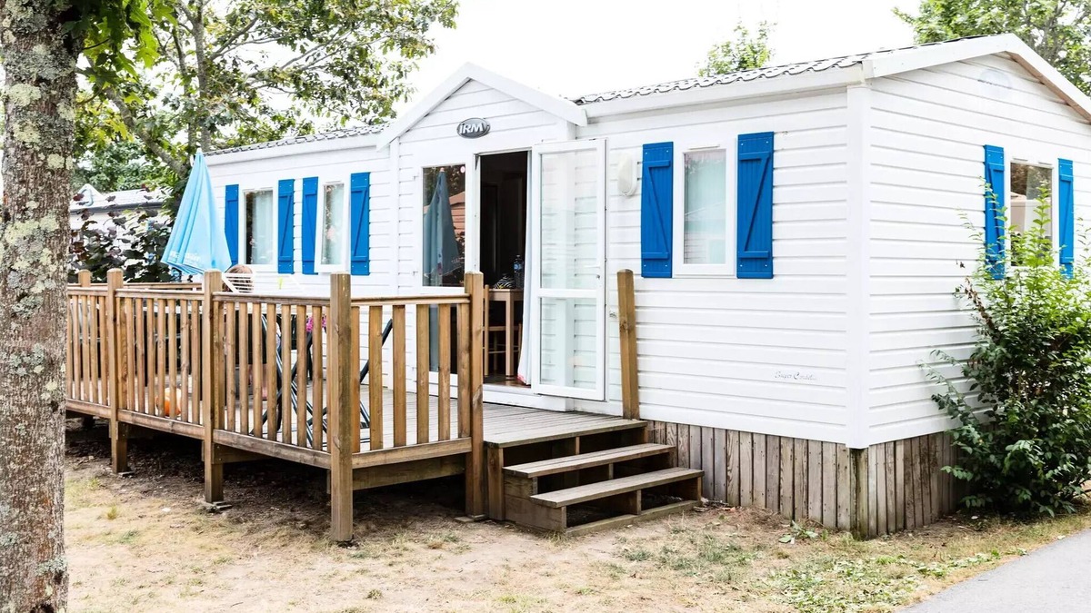 Wijckel House | Mobile home ● Aufgedeckte Terrasse