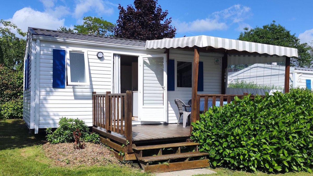 Ferel House | Mobile Home Bikini near Pénestin- Les Rives de Vilaine Campsite* - France