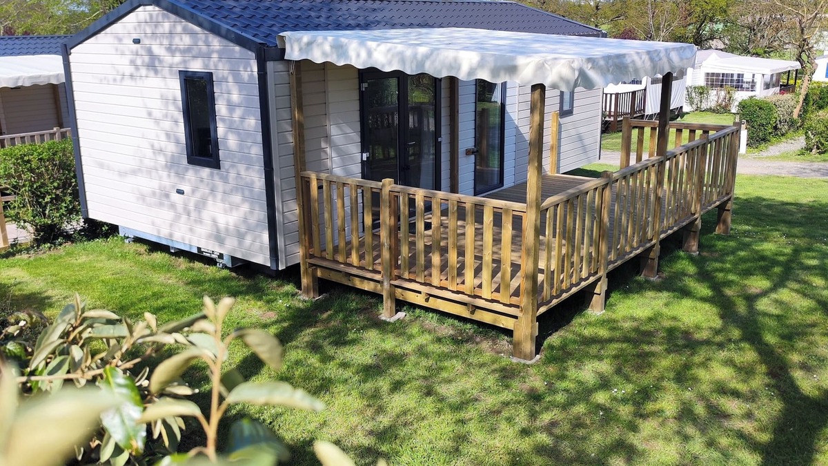 Ferel House | Mobile Home COMFORT "Bahia" near Pénestin - Les Rives de Vilaine Campsite* (France)