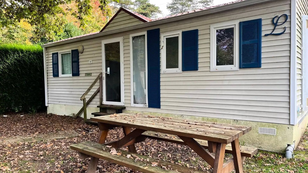 Angicourt House | Mobilheim - 37m2 - 3 Schlafzimmer ohne Terrasse 6 Personen