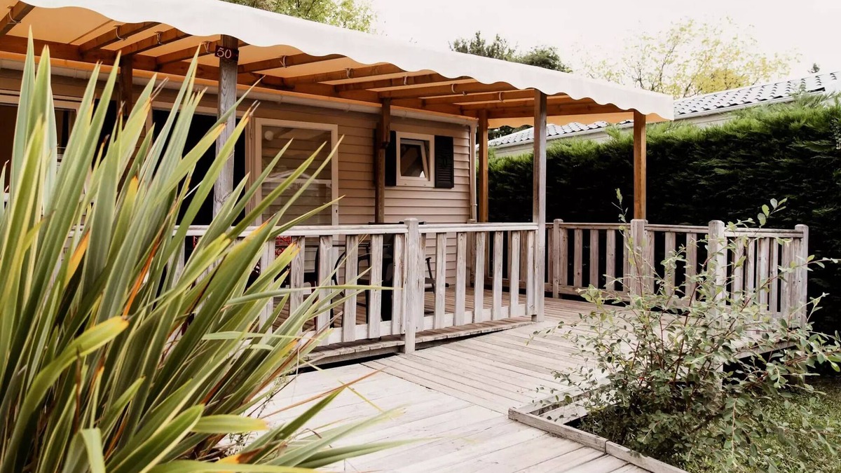 Saint-Laurent-de-Medoc House | Mobilheim "PMR" 2 Schlafzimmer 4 Personen