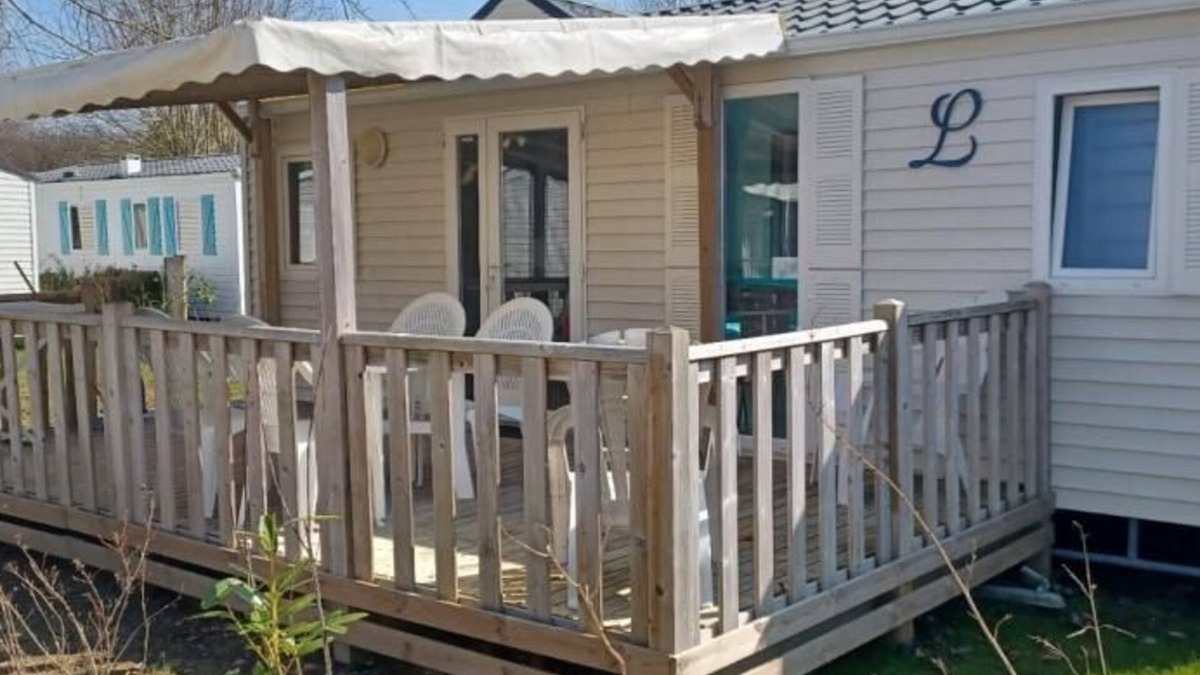Ivry-la-Bataille House | Mobilhome 2 bedrooms 4 pers plot near swimming pool and entertainment 3* campsite