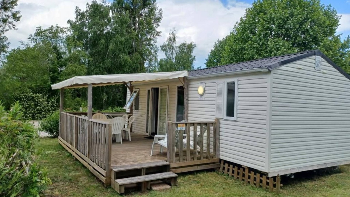 Ivry-la-Bataille House | Mobilhome 2 bedrooms 4 pers plot near swimming pool and entertainment 3* campsite