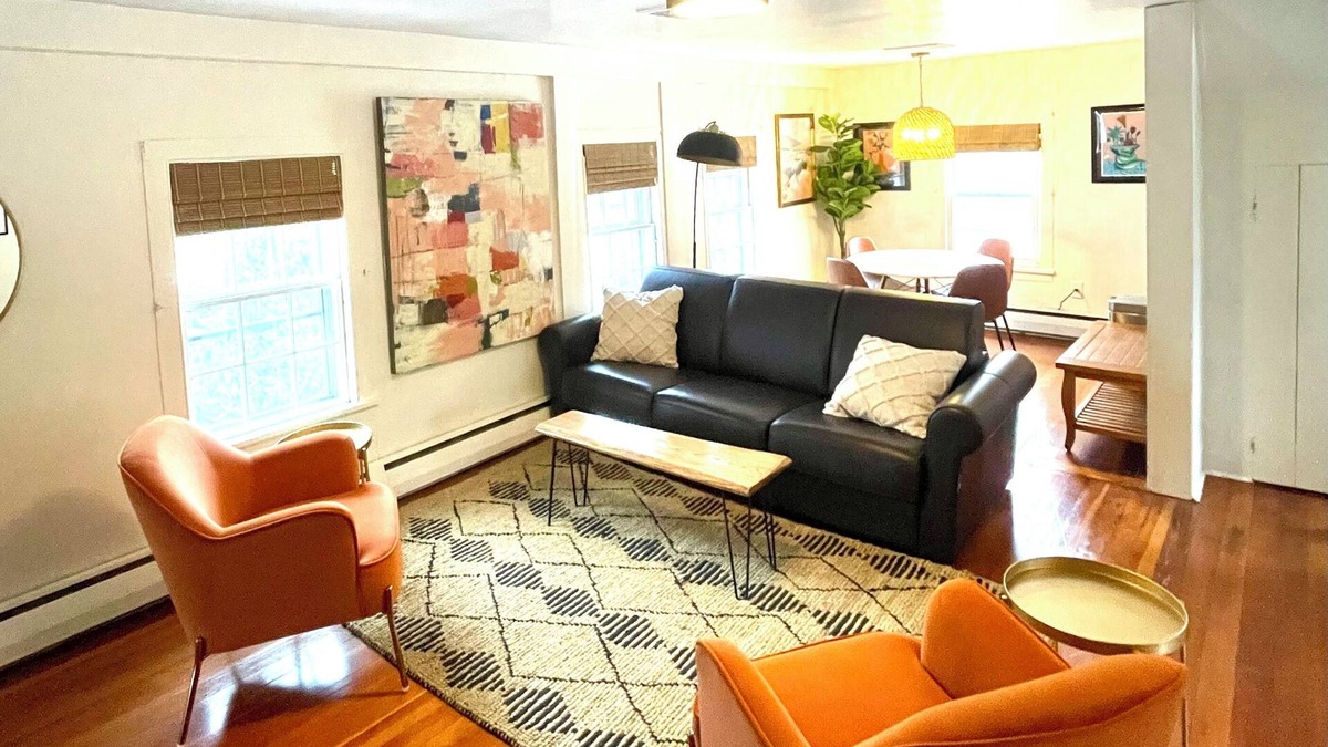 Guilford House | Mod Apartment in Historic Home