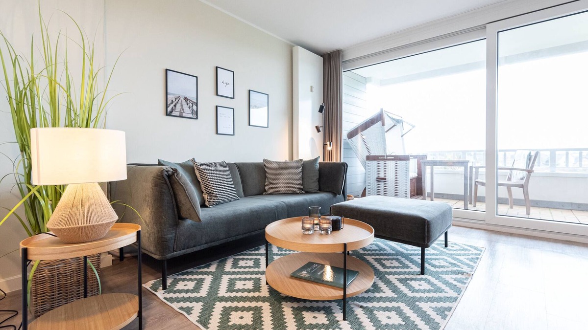 Wenningstedt-Braderup Apartment | Modern 2-room apartment with beautiful balcony on approx. 65 m² for 2 persons