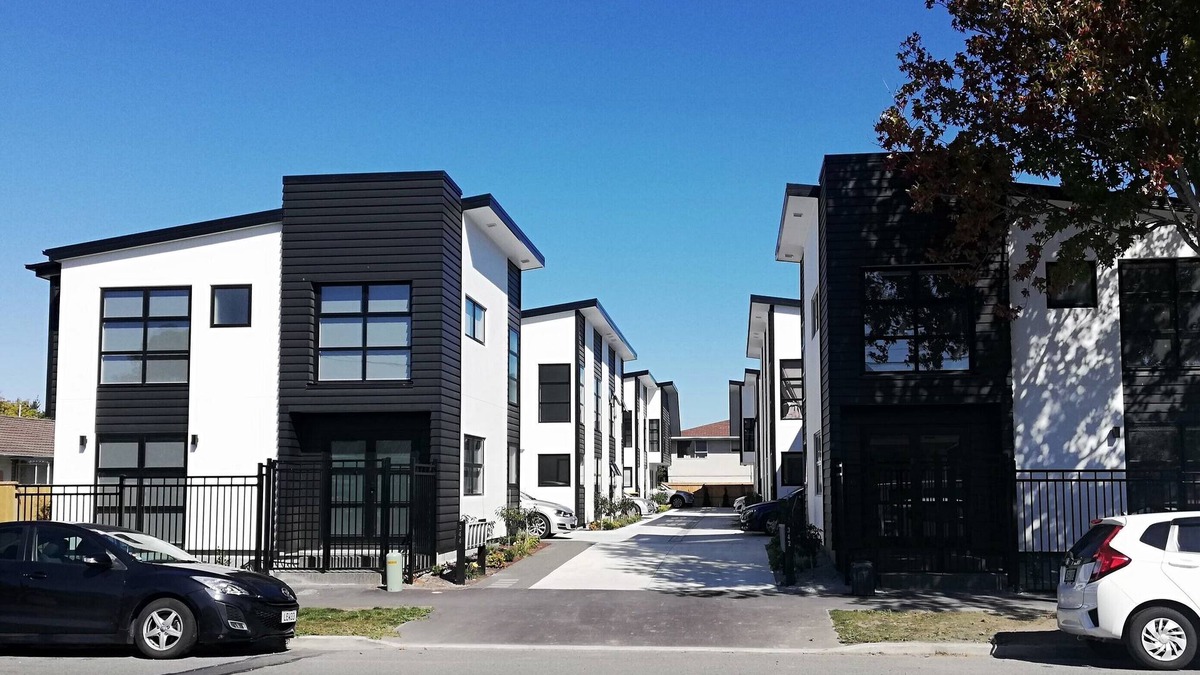 Linwood House | Modern townhouse at Christchurch City