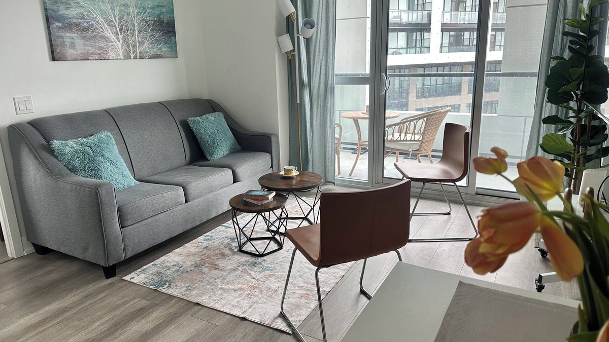 Downsview Condo | Modern 2-Bed Condo/2 Balconies With Park Views/Family & Pet Friendly
