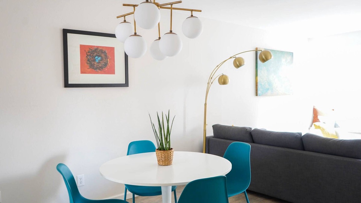 Village Seven Condo | Modern 2 Bedroom 1 Bath Condo with Patio