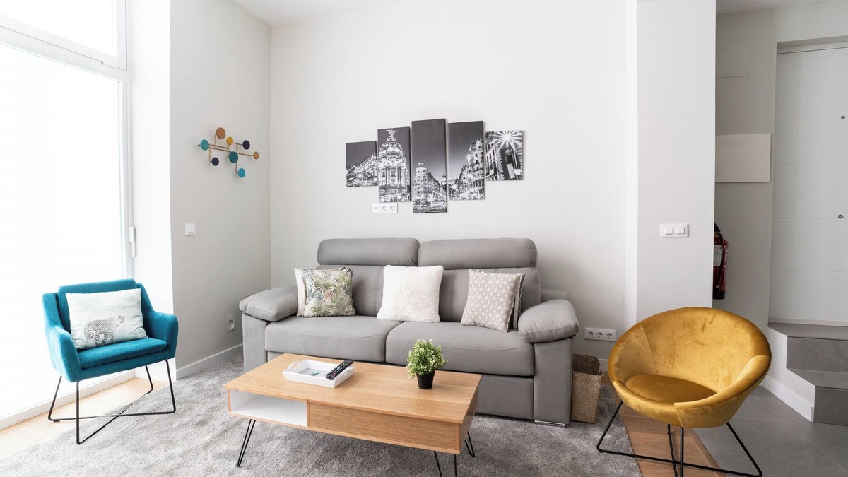 Ibiza Apartment | Modern 2 Bedroom Apartment near El Retiro Park