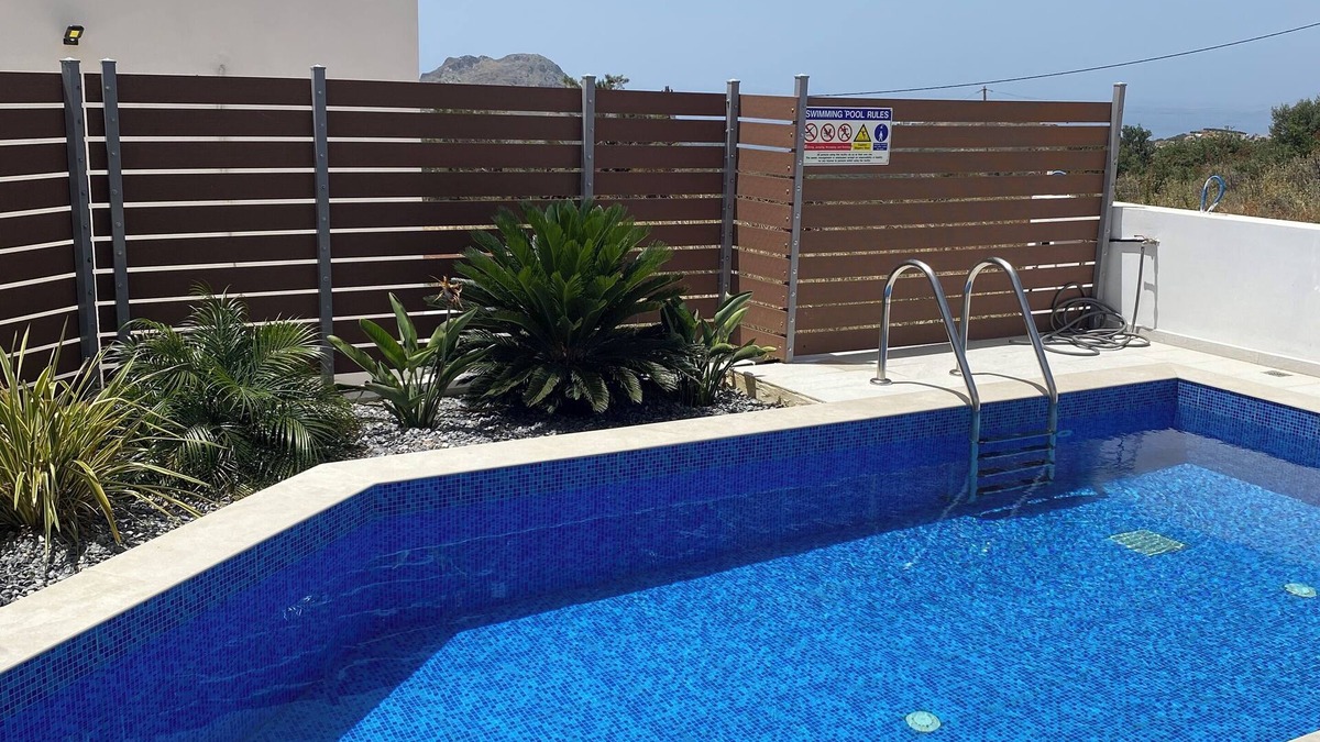 Mariou Villa | Modern 2-Bedroom Villa with Private Pool, Sea & Mountain Views –Sleeps 4, 2 Bath