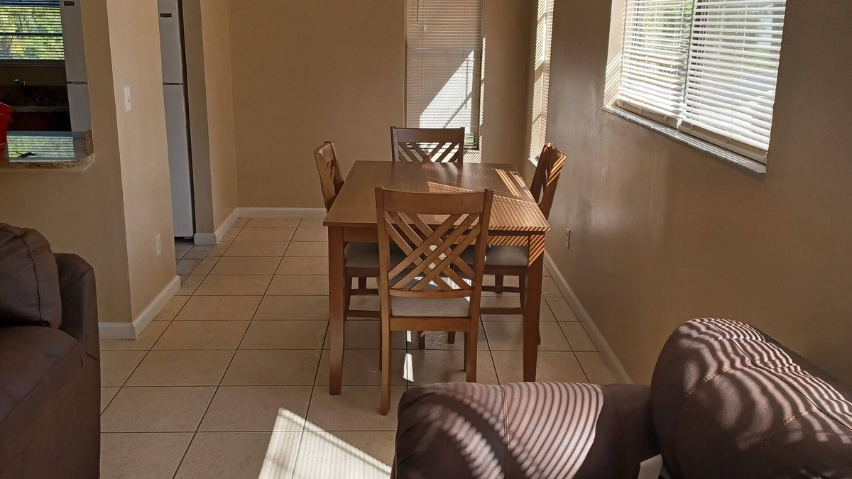Interchange Square Apartment | Modern 2-bedroom with AC and WiFi in charming Palm Bay. Clean with Washer/Dryer.