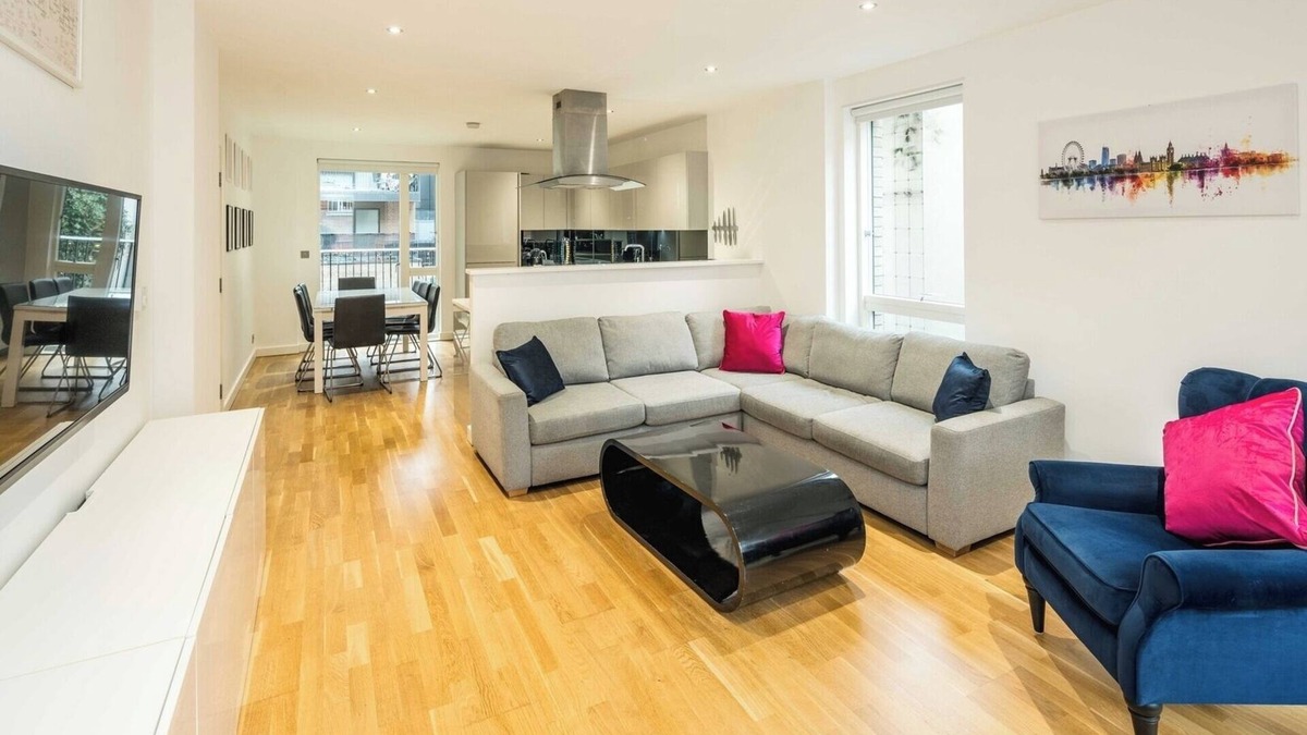 Bermondsey Apartment | Modern 3-Bed Flat in Bermondsey Spa