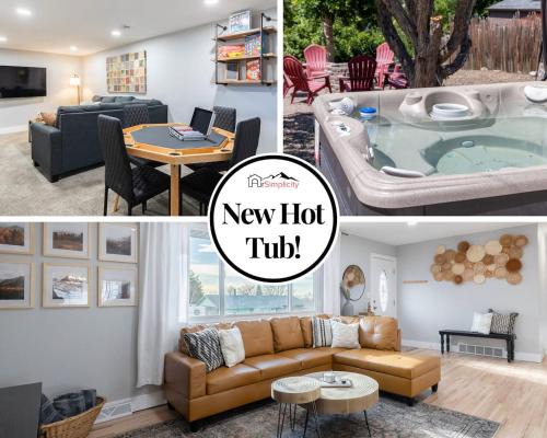 Dupont House | Modern 4br Getaway W Hot Tub & Fire Pit